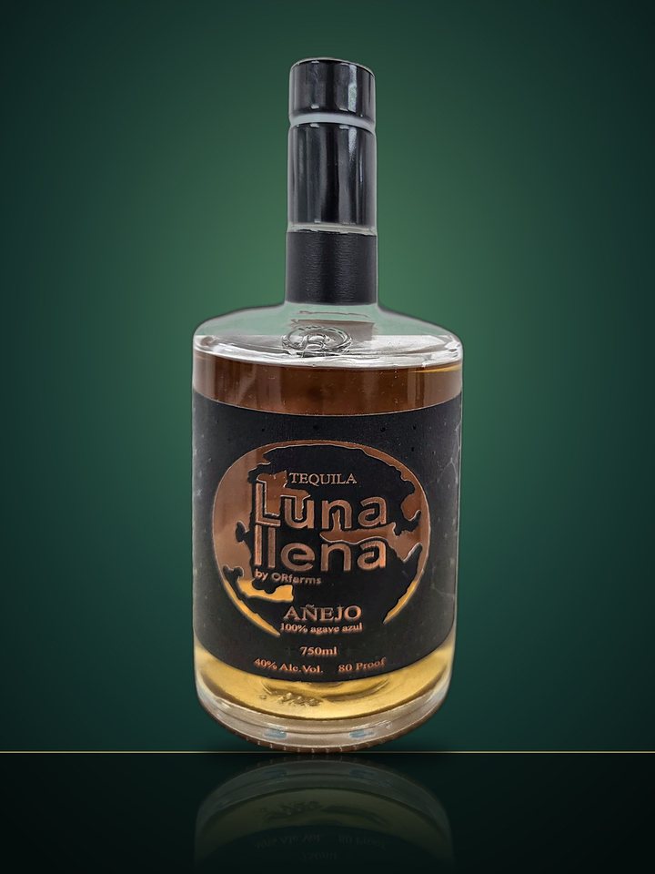 Luna Llena · by ORfarms Premium Tequila Añejo