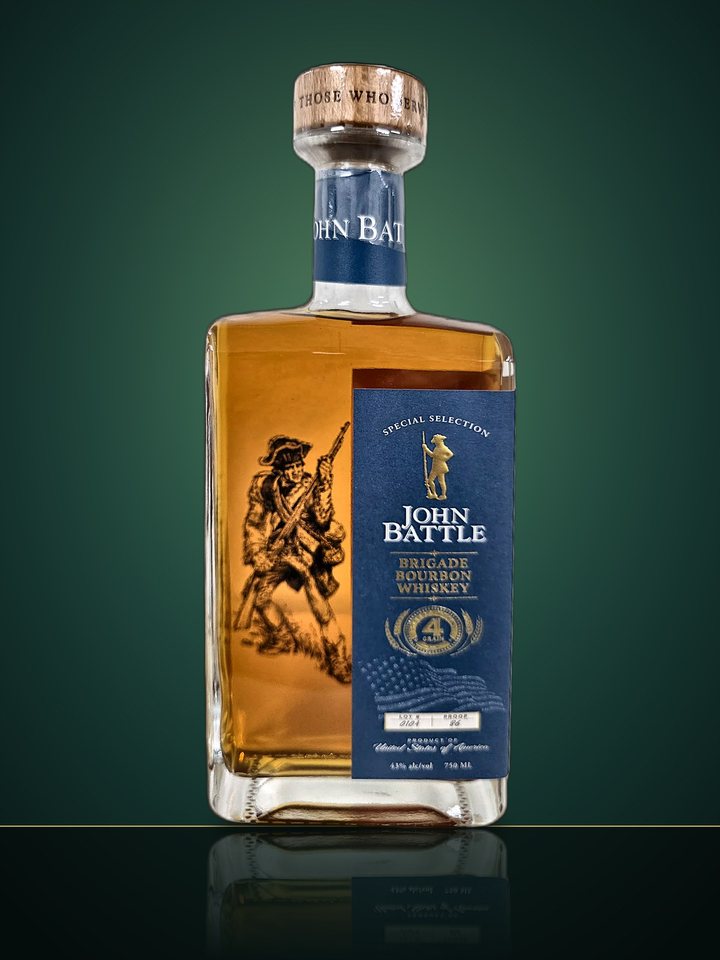 John Battle · Special Selection Brigade Bourbon Whiskey · 4 Grain